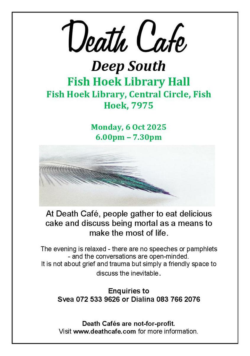 Death Cafe Deep South - South Africa